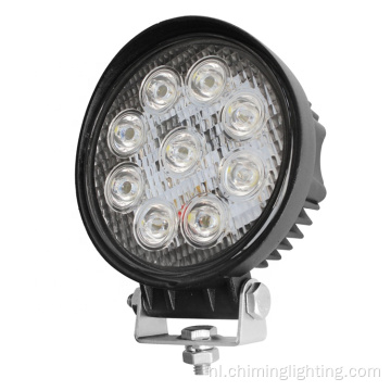 Ronde led-schijnwerper offroad-truck